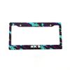 Marco de placa de matrícula para modificación de coche de calibre estadounidense, marco de placa de matrícula decorativo con efecto de impresión UV, personalidad creativa, venta caliente transfronteriza