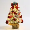 Árbol de Navidad Pequeño Mini para el Hogar de 45/60CM con Set para Decoración de Ventana y Mesa - Vacaciones Navideñas Transfronterizas