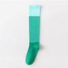 Calcetines de Compresión Personalizados Delgados Verano Tubo Largo Fitness Cuerda para Saltar Correr Calcetines para Pantorrilla Secado Rápido Combinación de Colores Transpirable Desodorante Deportes