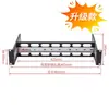 Gabinete de Red de 19 pulgadas Bastidor de Riel Industrial Ajustable Telescópico Soporte Fijo para Switch Transceptor Convertidor