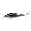 Cebo Luya sumergido Mino Bait 9,5 cm/11,5 g, cebo duro de plástico pintado, cebo falso