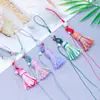 Nuevas Cuentas de Jade de Calabaza Cadena para Teléfono Móvil Correa Colgante Llavero Borla Accesorios Colgante para Bolso Anillo para Teléfono Móvil Venta al por Mayor