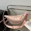 Estilo Ins Simple Estilo Japonés Bandolera Bolsa Pequeña Bolso de Hombro para Mujer para la Espalda Bolso para Teléfono Móvil Ligero Combinable Bolso Niche de Bola para Niña