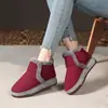 Zapatos de nido de invierno 2022 botas de tacón plano zapatos de algodón para el hogar botas de nieve botas de pelo comercio exterior cruzado comercio exterior