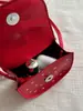 2026 Nuevo Modelo Ins Estilo Coreano Nicho Lindo Bolso Cruzado Dibujo Animado Pony Bolso de Hombro para Niñas con Lazo