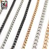 Cadena Universal Transfronteriza Ins Popular Correa de Hombro Metálica Accesorios de Herrajes para Equipaje Cadena para Bolso Correa para Bolso Cadena Plana Recta