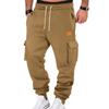 Pantalones Casuales Deportivos de Otoño e Invierno para Hombre Americanos Transfronterizos Nuevos Europeos y Americanos Pantalones de Cobertura Multibolsillos Deportivos para Hombre Pantalones de Sudor para Hombre