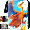 Ventas Directas de Fábrica Bolsa Álbum de Cartas Pokemon Bolsa de Cosméticos de Dibujos Animados Pokemon Álbum de Tarjetas de Juego de Hojas Sueltas