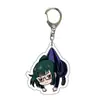 Mantra lindo llavero acrílico caricatura anime colgante diy foto publicidad cadena logo pequeño regalo