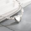 Collar de plata rota con diseño de nicho de lujo ligero y perla, nueva y popular cadena de clavícula femenina de alta calidad 2023