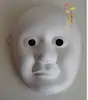 Decoraciones Faciales de Maquillaje de Ópera de Pekín Pintadas a Mano 22cm Máscaras de Pulpa de Papel para Niños y Adultos, Máscaras de Personaje Único