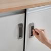Manija auxiliar para puerta y ventana tipo adhesivo multiusos manija pequeña manija para puerta de gabinete doméstico manija de seguridad para puerta 2 piezas