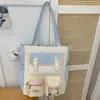 Versión Coreana de la Mochila Escolar Original de Gran Capacidad Diseño de Nicho Casual Versátil Moda Clase Viaje de Negocios Tutoría Mochila Mochila
