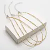 Collar de cuentas de arroz pequeño de venta caliente transfronterizo apilable accesorios de joyería DIY estilo étnico personalizado estilo bohemio cristal