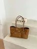 Moda Transfronteriza Bolso Versátil para Mujer 2026 Nuevo Casual Retro Gamuza Bolso de Hombro Único Bolso Tote para el Trabajo y el Uso Diario