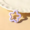 Versión Coreana de Hyuna Llavero Fresco Colorido Flor Pequeña Estrella Campana Accesorios DIY Colgante Color Caramelo Estilo Ins para Mujeres
