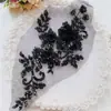 Aplique de Encaje Floral Tridimensional Colorido para el Traje de Actuación de Mamá y Accesorios para el Cabello DIY