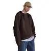 Suéter de malha transfronteiriço mais vendido, tamanho europeu plus size, para homens e mulheres, 14 cores sólidas, camada interna, jaqueta, camiseta básica, atacado de fábrica