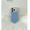 Funda para Teléfono Móvil Estilo Coreano Ins Oso Lindo 17Promax Adecuada para 16Promax Pegamento 15Pro/14Pro Puntos