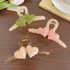 Super Fairy Jelly Color Love Grab Clip Grande Doce Pequeno Disco de Cabeça Fresca Shark Clip Elegante Hairpin Headwear