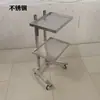 Carrinho de Ferramentas de Cabeleireiro de Cinco Camadas para Permanente e Coloração Barber Shop Tatuagem Ventosaterapia Novo Carrinho Multifuncional de Empurrar à Mão para Salão de Beleza Carrinho de Bar