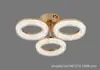 [Transfronterizo] Combinación de paquetes innovadora: Luz principal agrietada de lujo ligero estilo sala de estar, luz de techo invisible para toda la casa, ventilador de hielo
