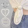 Pino de Ajuste da Cintura, Ferramenta de Apertar a Cintura, Clipe Broche, Fivela Ajustável, Acessório de Roupa Anti-Exposição, Broche de Metal