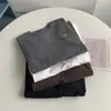 Camiseta de Manga Larga Estampada de Algodón Puro Cepillado con Bordado de Calabaza Pequeña Otoño e Invierno Engrosada Cálida y de Moda Top Básico Trendy