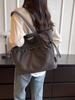 Bolso tote ligero de gran capacidad de tela de nailon impermeable, bolso para ir al trabajo, bolso de mano, bolso sencillo para estudiante universitaria, para clase, para computadora