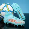 Zapatos de Fútbol para Estudiantes Hombres y Mujeres Transfronterizos, Tacos Tf para Hombres para Entrenamiento, Zapatos de Entrenamiento Transpirables Profesionales de Competición con Tacos Largos Fg para Adultos