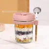 Nuevo Juego de Tapa de Silicona para Taza y Anillo para Cuchara, Tapa para Frasco Mason, Tapa de Silicona a Prueba de Polvo, Silicona de Grado Alimenticio a Prueba de Fugas