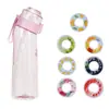 Copo Inovador Popular Transfronteiriço, 0 Açúcar, 0 Calorias, Copo Aromatizado, Copo de Água Esportivo com Canudo, Tampa Pop-Up, Copo de Água Esportivo, Gadget para Beber Água