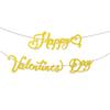 Colgante de traje con bandera de San Valentín de Amazon, decoración para fiestas, suministros para tartas de cumpleaños, inserción de tarjetas, venta al por mayor