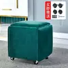Taburete de Almacenamiento Combinado Multifuncional, Taburete Cubo Simple Cinco en Uno, Taburete Pequeño para Uso Doméstico, Sofá de Sala de Estar, Taburete de Moda, Cinco Taburetes