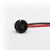 Luz de Instrumento T5 para Carro Luz de Cinzeiro Lâmpada de Luz de Câmbio Soquete de Lâmpada com Base de Fio W1.2W 2.3W