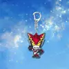 Chaveiro Acrílico Ultraman Pingente Zero Belial Tiga Decoração de Mochila de Estudante Presente Fofo