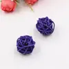 Accesorios para Difusor de Aroma de Bola de Ratán Hecha a Mano Decoración Navideña Accesorios para Difusor de Aroma sin Llama Palitos Volatilizadores Diámetro 3CM Núcleo de Ratán Bola de Ratán