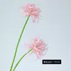 Tela de seda de alta calidad 2 cabezas Flor artificial Bianhua decoración del hogar arreglo floral de boda Flor falsa Bianhua