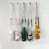 Portavasos de Cuero Ajustable Cruzado, Funda Térmica para Taza, Funda Portátil para Taza con Cordón para Botella de Agua, Correa de Almacenamiento para Botella de Agua