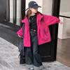 Chaquetas de Primavera y Otoño para Niñas 2025 Nuevo Estilo Moda Infantil Holgadas para Exteriores Niños Grandes Tops Casuales