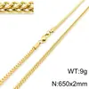 Collar de Cadena Hueso de Dragón Multitamaño de Acero Inoxidable para Hombres y Mujeres, Broche Soldado de Acero de Titanio, Cadena Lisa, No se Desvanece