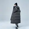 Chaqueta de Plumas Nueva Estilo Mm Mingmo para Mujer, Estilo Largo Hasta la Rodilla, Nuevo Modelo Invierno 2026, Abrigo Espeso de Pareja de Drama Chino