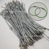 Argolas de Arame de Aço, Laços de Arame de Aço, Cordas de Arame de Aço Coloridas Revestidas de Borracha, Fivelas de Trava de Borracha PVC, Acessórios para Bagagem, Acessórios de Corda para Bagagem