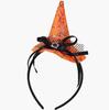 Diadema de Halloween Transfronteriza Nueva Fiesta de Calabaza Sombrero de Bruja Telaraña Diadema Clásica Accesorios para el Cabello Rendimiento Hebilla para la Cabeza