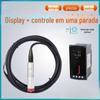 Transmissor de nível tipo entrada display de nível de água tanque de água controle tipo pressão estática sensor ultrassônico de nível de líquido