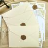 "Sobre de Papel Especial" Flor Eterna Vintage Sobre Literario Papel para Cartas Traje Confesión Carta de Amor Carta Regalo de Cumpleaños