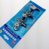 Q026A 3 clips de hierro para oficina + clips de hierro para oficina tienda de 2 yuanes departamento de tienda al por mayor suministro de tienda de 2 yuanes