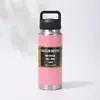 Taza termo de acero inoxidable 304 para viajes transfronterizos, hervidor deportivo de gran capacidad para exteriores, taza de vacío portátil para coche