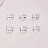 Decoraciones populares para uñas estilo caricatura japonesa con temática de gato KT, pequeños accesorios de resina, aretes DIY, pinzas para el cabello y accesorios para uñas, al por mayor