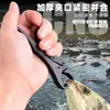 Acero inoxidable boca de halcón de pesca anzuelo controlador de peces traje línea de pesca tijeras tijeras para línea de pesca pesca multi-función pinzas Luya